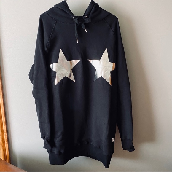 Good American Stars and Stripes black hoodie - Picture 4 of 8